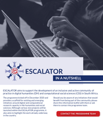 A brief introduction to ESCALATOR - April2022